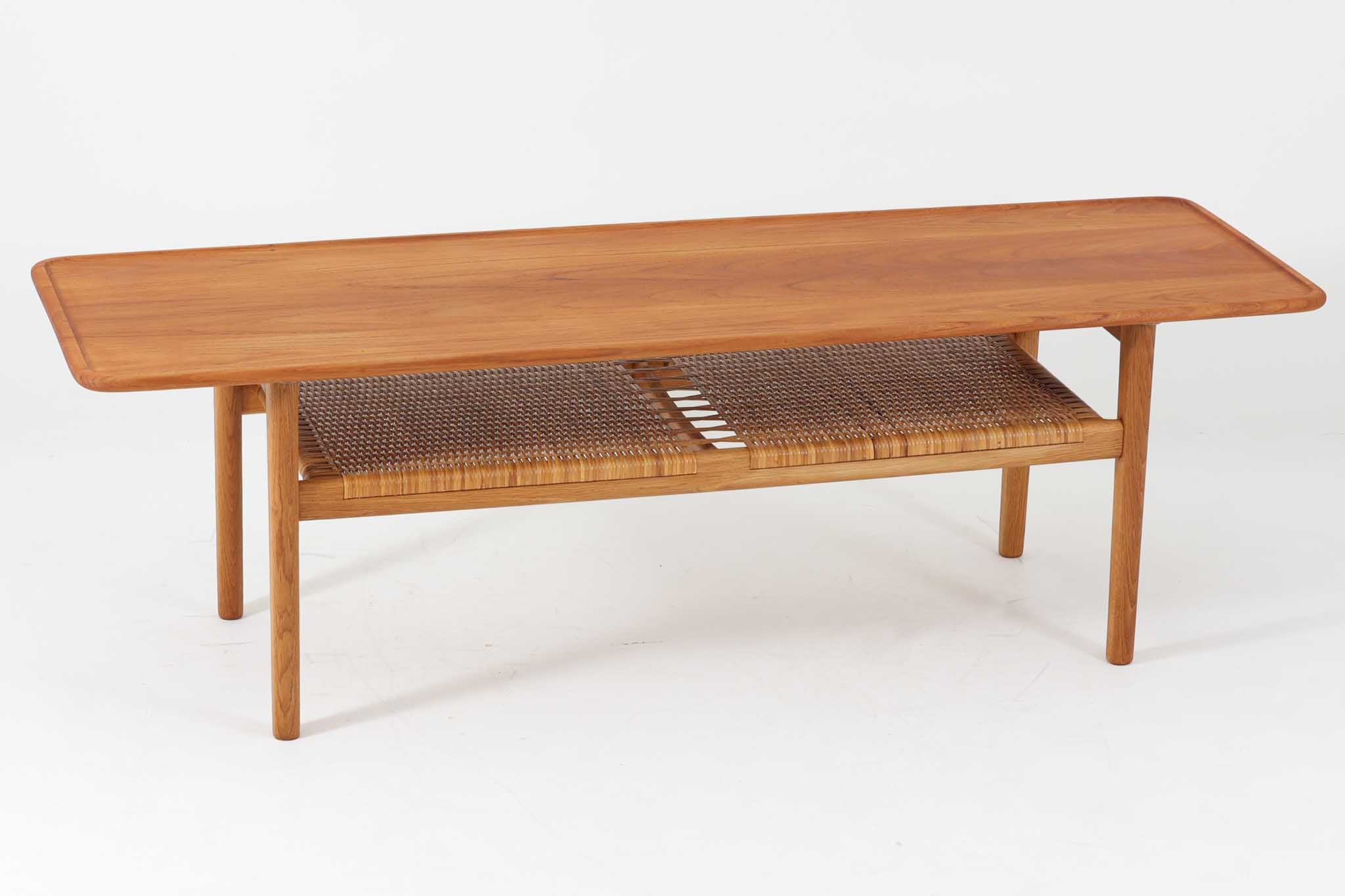 Hans J.Wegner(ハンス・J・ウェグナー) センターテーブル AT10 160cm チーク×オーク材 北欧家具ビンテージ – CHLOROS