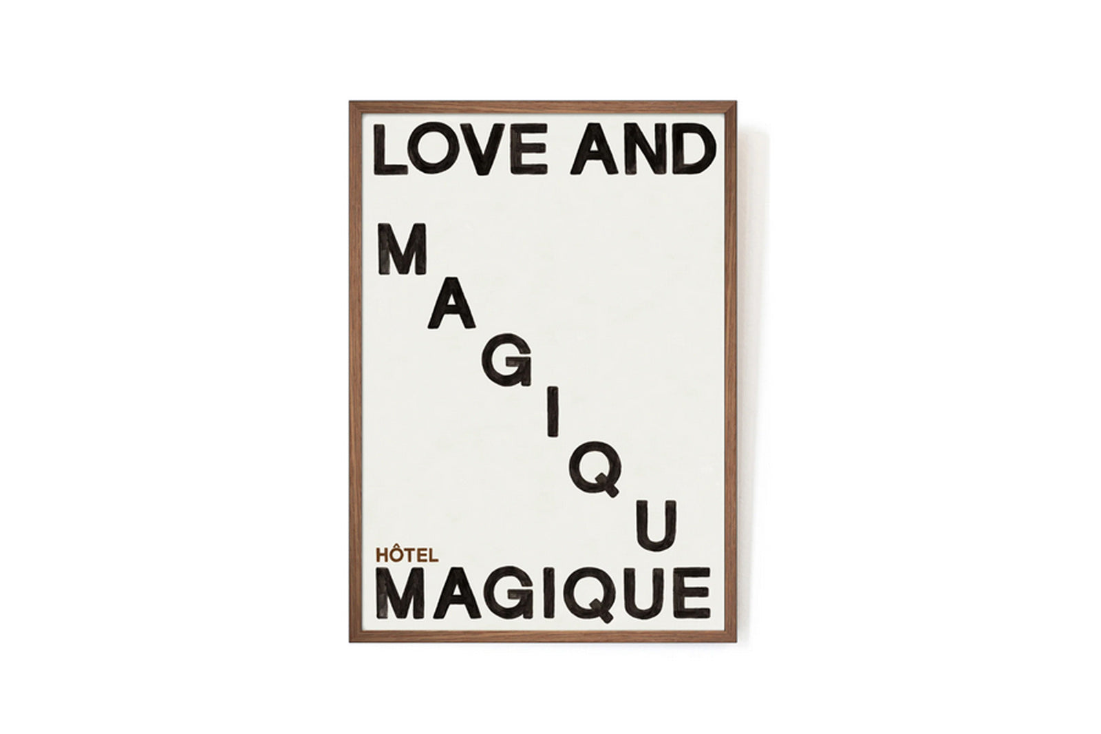 ポスター/アートプリント A3 Love and Magique – CHLOROS