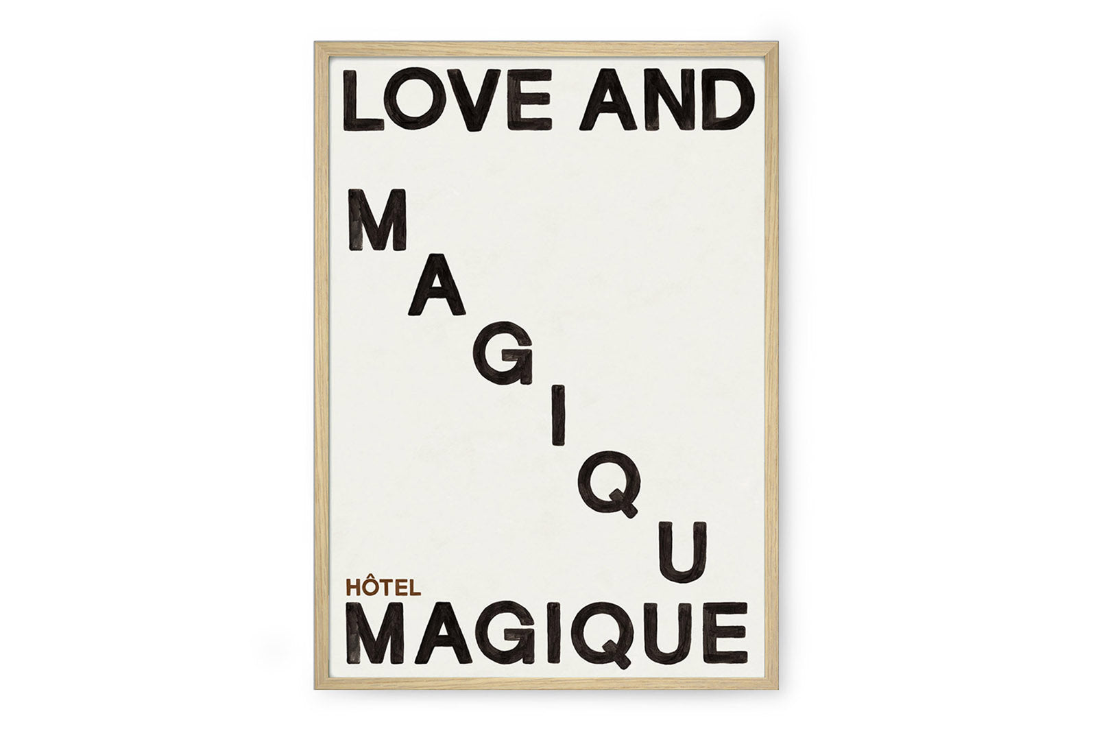 ポスター/アートプリント A2 Love and Magique – CHLOROS