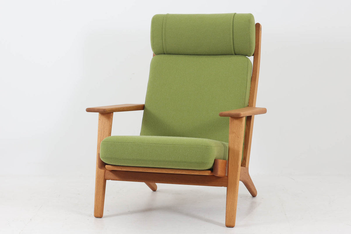 北欧家具ビンテージ GE290A ハイバックソファ オーク材 Hans J.Wegner（ハンス・J・ウェグナー） GETAMA/ゲタマ –  CHLOROS