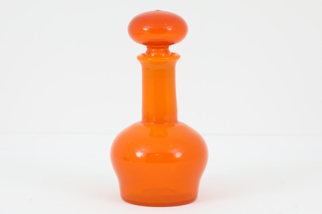 Erik Hoglund エリックホグラン 綺麗なオレンジのカラフェ/ガラス 
